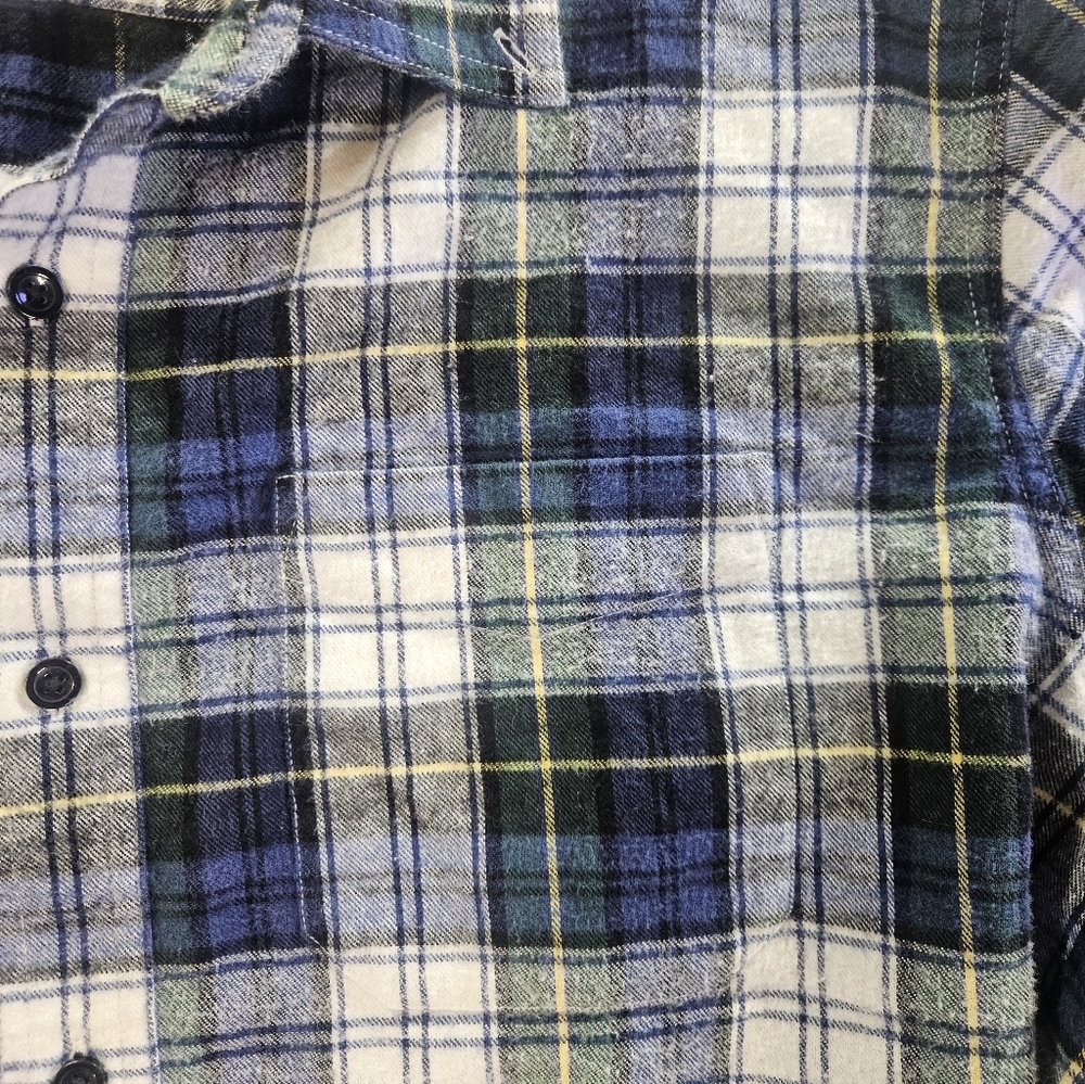 LL Bean Plaid Flannel Shirt Men's XL Traditional Fit Cotton - Picture 2 of 6